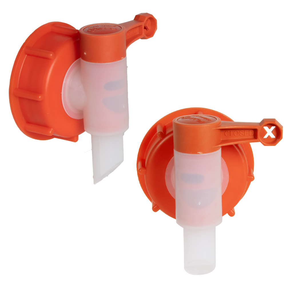 DIN61 FLUXX® Dispensing Tap with 23mm Outlet Spout | U.S. Plastic